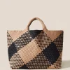 St. Barths Large Tote Plaid^NAGHEDI Outlet