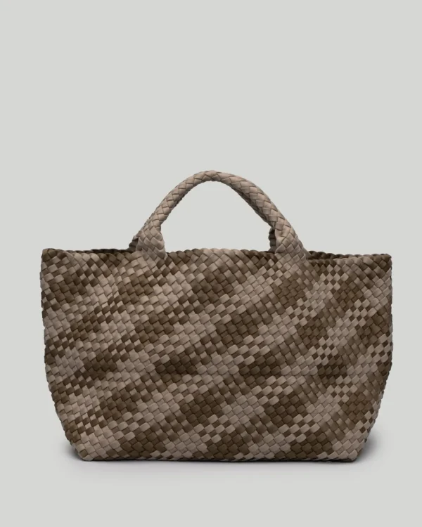 St. Barths Medium Tote Plaid^NAGHEDI Shop