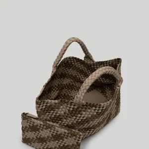 St. Barths Medium Tote Plaid^NAGHEDI Shop