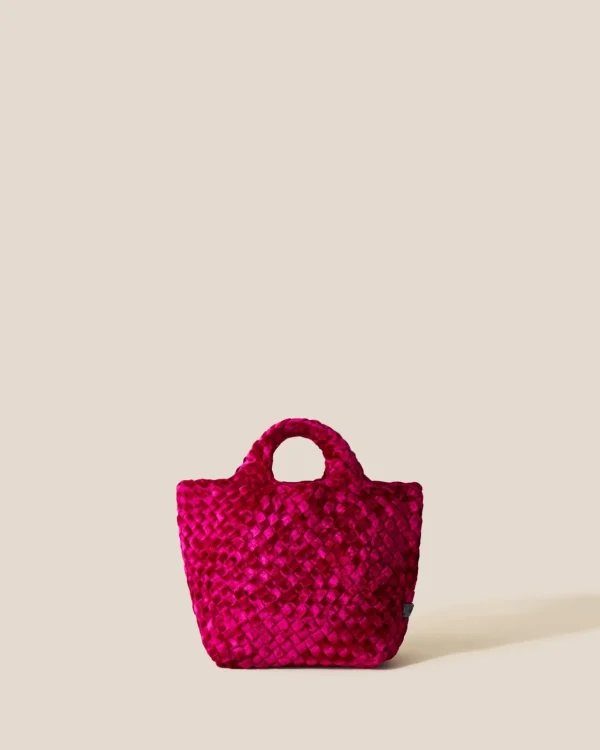 St. Barths Petit Tote Velvet^NAGHEDI Shop