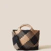 St. Barths Small Tote Plaid^NAGHEDI New